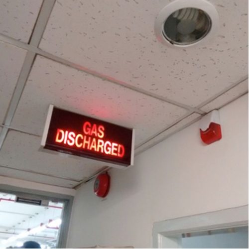 Testing of Gas Suppression System